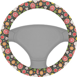 Apples & Oranges Steering Wheel Cover (Personalized)