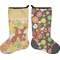 Apples & Oranges Holiday Stocking - Double-Sided - Neoprene (Personalized)
