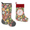 Apples & Oranges Stockings - Side by Side compare
