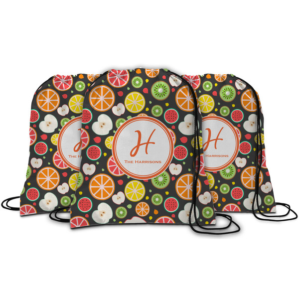 Apples & Oranges String Backpack - MAIN