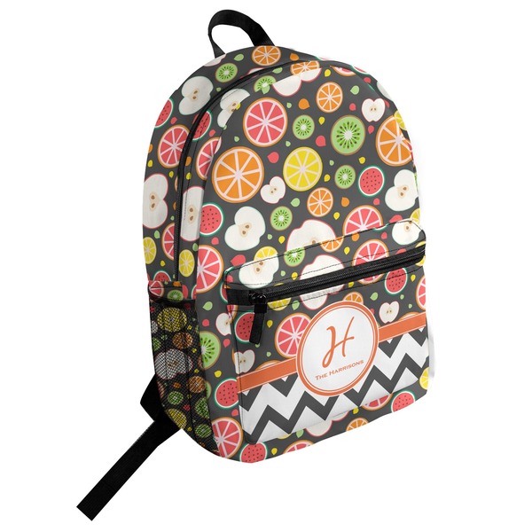 Custom Apples & Oranges Student Backpack (Personalized)