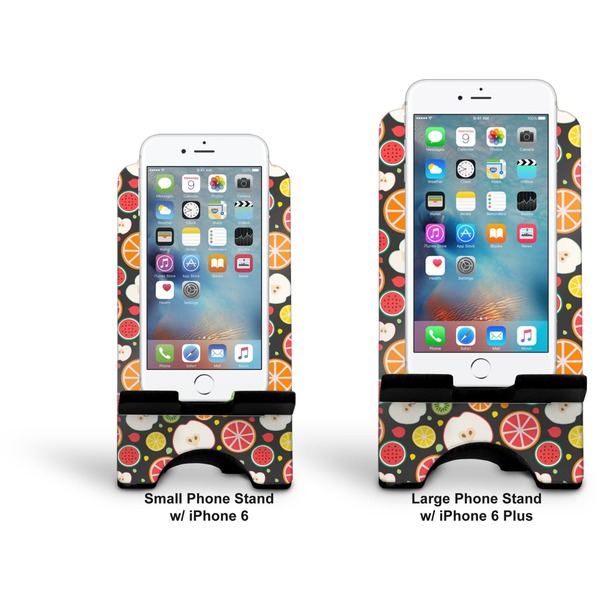 Apples & Oranges Stylized Phone Stand - Comparison