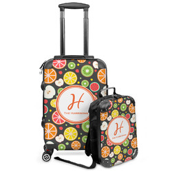 Apples & Oranges Kids 2-Piece Luggage Set - Suitcase & Backpack (Personalized)