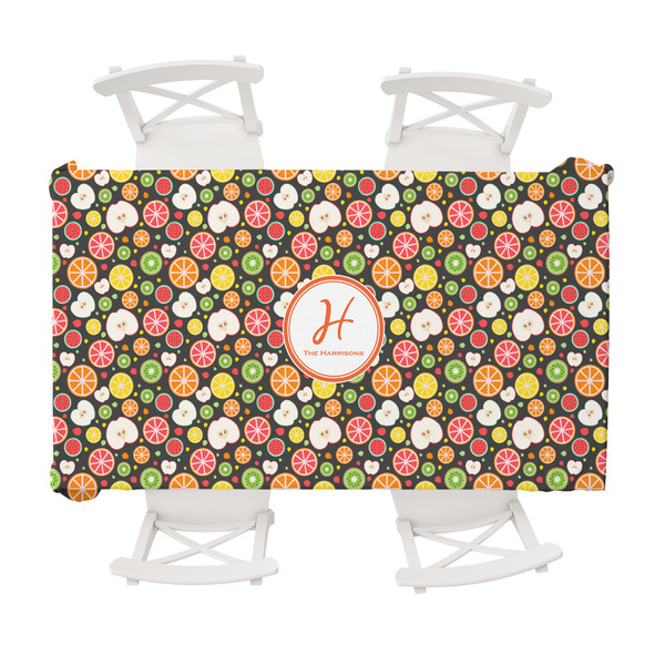 Custom Apples & Oranges Tablecloth - 58"x102" (Personalized)
