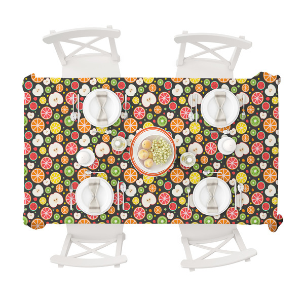 Apples & Oranges Tablecloths (58"x102") - TOP VIEW