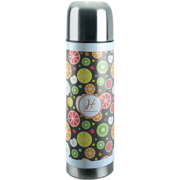 Custom Apples & Oranges Stainless Steel Thermos (Personalized)