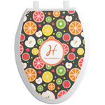Apples & Oranges Toilet Seat Decal - Elongated (Personalized)