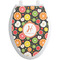 Apples & Oranges Toilet Seat Decal (Personalized)