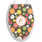 Apples & Oranges Toilet Seat Decal - Elongated (Personalized)