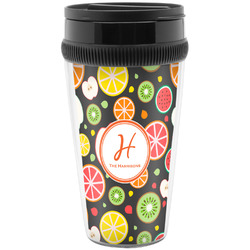 Apples & Oranges Acrylic Travel Mug without Handle (Personalized)