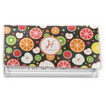 Apples & Oranges Vinyl Checkbook Cover (Personalized)