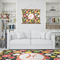 Apples & Oranges Wall Hanging Tapestry - IN CONTEXT