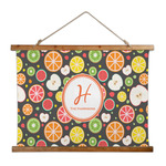 Apples & Oranges Wall Hanging Tapestry - Wide (Personalized)