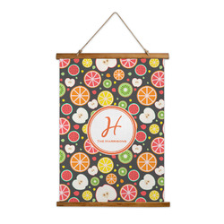 Apples & Oranges Wall Hanging Tapestry - Tall (Personalized)