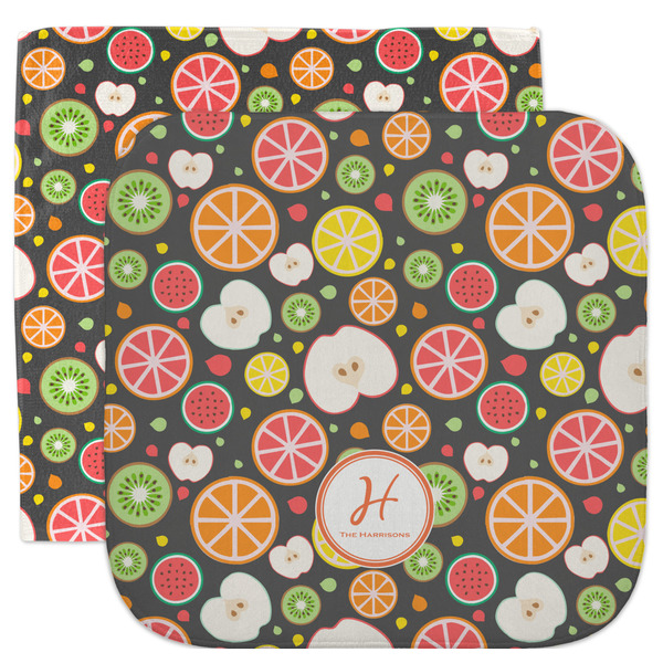 Custom Apples & Oranges Facecloth / Wash Cloth (Personalized)