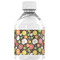 Apples & Oranges Water Bottle Label - Back View