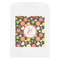 Apples & Oranges White Treat Bag - Front View