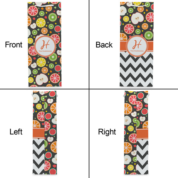 Apples & Oranges Wine Gift Bag - Gloss - Approval
