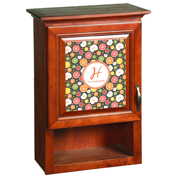 Apples & Oranges Wooden Cabinet Decal (Medium)