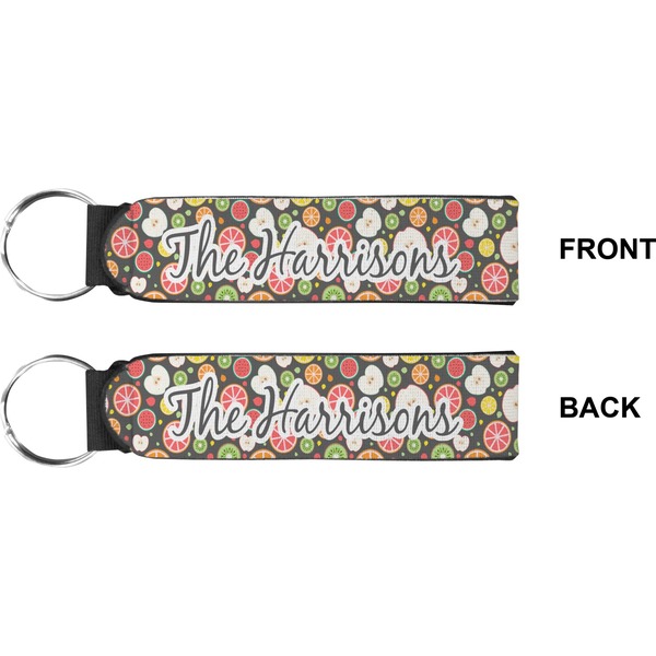 Apples & Oranges Wristlet (Front + Back)