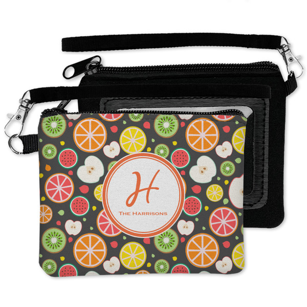 Apples & Oranges Wristlet ID Cases - MAIN