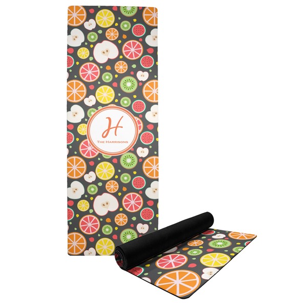 Custom Apples & Oranges Yoga Mat (Personalized)