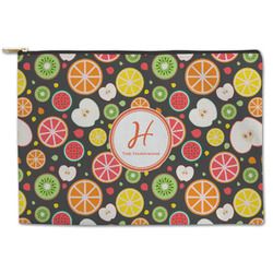 Apples & Oranges Zipper Pouch (Personalized)