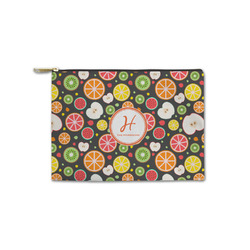 Apples & Oranges Zipper Pouch - Small - 8.5"x6" (Personalized)