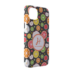 Apples & Oranges iPhone Case - Plastic - iPhone 14 (Personalized)