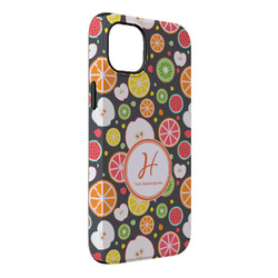 Apples & Oranges iPhone Case - Rubber Lined - iPhone 14 Pro Max (Personalized)