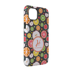 Apples & Oranges iPhone Case - Rubber Lined - iPhone 14 Pro (Personalized)