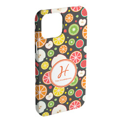 Apples & Oranges iPhone Case - Plastic - iPhone 15 Plus (Personalized)