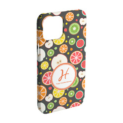 Apples & Oranges iPhone Case - Plastic - iPhone 15 Pro (Personalized)