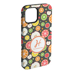 Apples & Oranges iPhone Case - Rubber Lined - iPhone 15 Pro Max (Personalized)