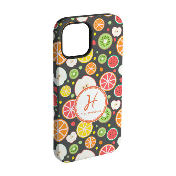 Custom Apples & Oranges iPhone Case - Rubber Lined - iPhone 15 (Personalized)