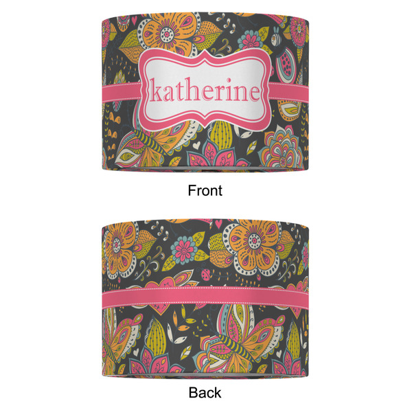 Birds & Butterflies 12" Drum Lampshade - APPROVAL (Fabric)