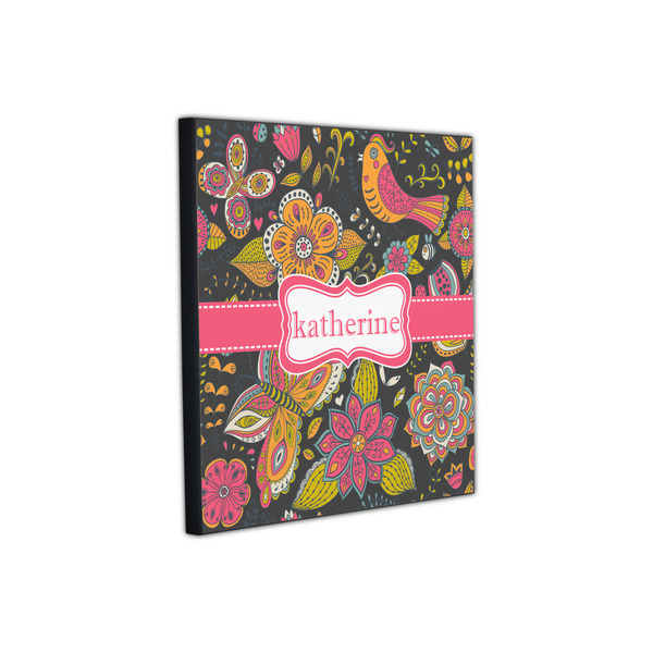 Birds & Butterflies 12x12 Wood Print - Angle View