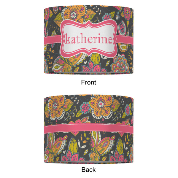 Birds & Butterflies 16" Drum Lampshade - APPROVAL (Fabric)