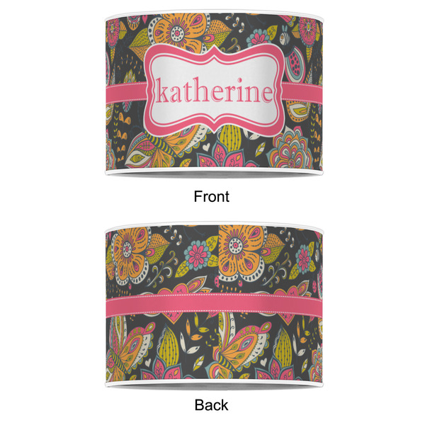 Birds & Butterflies 16" Drum Lampshade - APPROVAL (Poly Film)