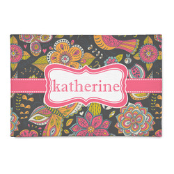 Birds & Butterflies Patio Rug (Personalized)