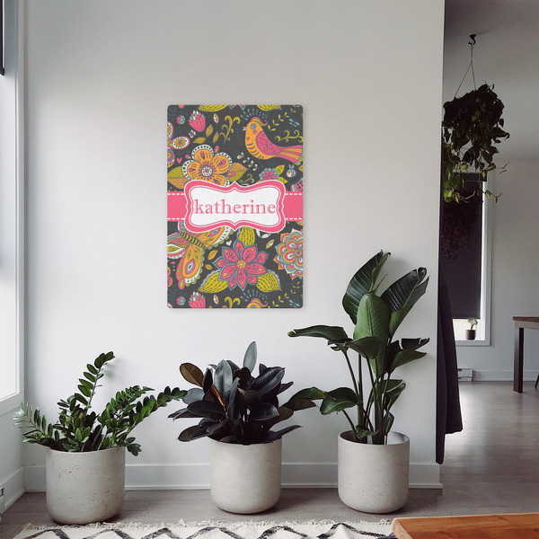 Birds & Butterflies 20x30 - Canvas Print - In Context