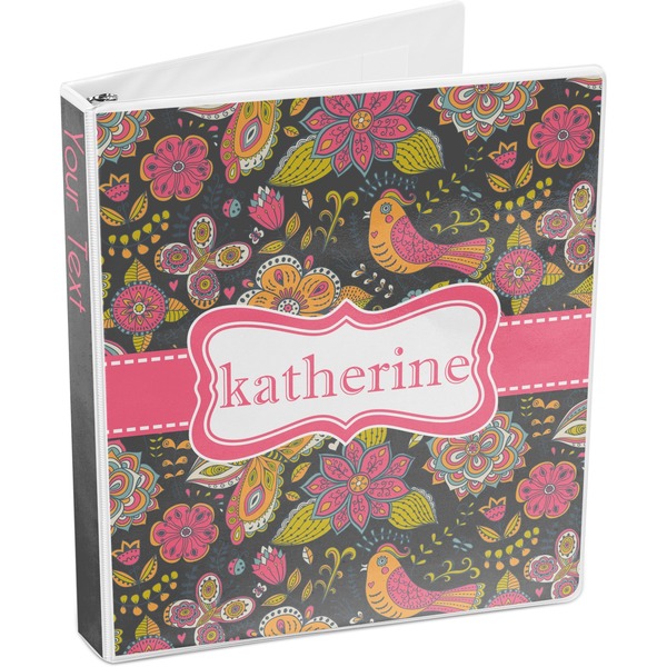 Birds & Butterflies 3-Ring Binder 3/4 - Main