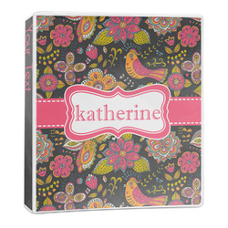 Birds & Butterflies 3-Ring Binder (Personalized)