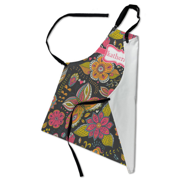 Birds & Butterflies Apron - Folded