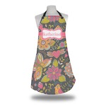 Birds & Butterflies Apron w/ Name or Text