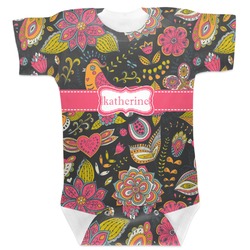 Birds & Butterflies Baby Bodysuit (Personalized)