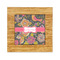 Birds & Butterflies Bamboo Trivet with Ceramic Tile Insert (Personalized)