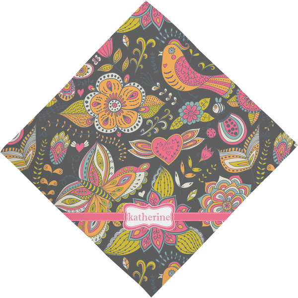 Birds & Butterflies Bandana - Full View