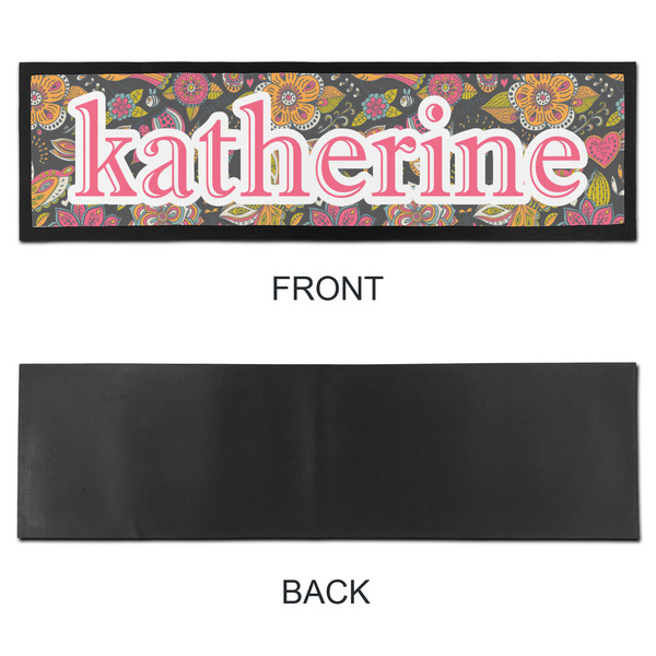 Birds & Butterflies Bar Mat - Large - APPROVAL