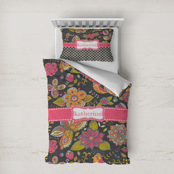 Birds & Butterflies Duvet Cover Set - Twin XL (Personalized)